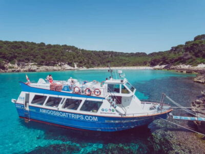 Cala'n Bosc: 3.5-Hour South Coast Sightseeing Boat Trip - Getting Oriented at Cala’n Bosch Marina (and Seating Reality)
