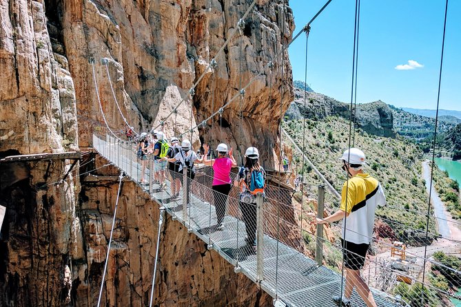 Caminito del Rey Trekking Walkway - When 30 people is “small”: how the group feels on the walkway