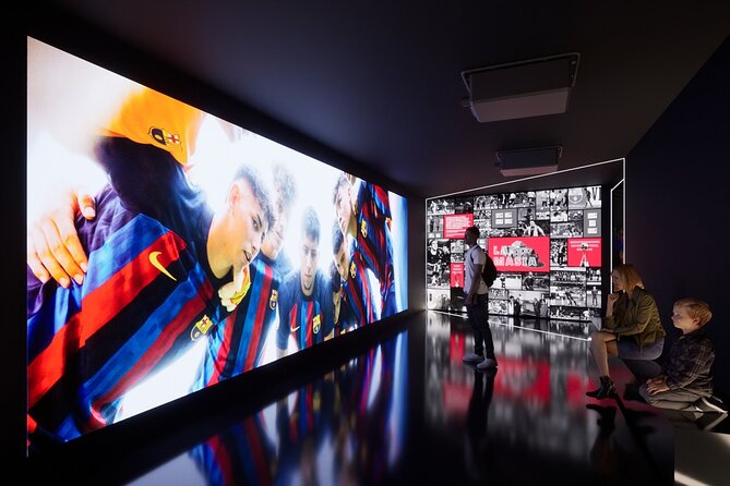 Camp Nou Immersive Tour F.C.Barcelona Museum: Open Date Ticket - Priority museum entry, then a 360º stadium show