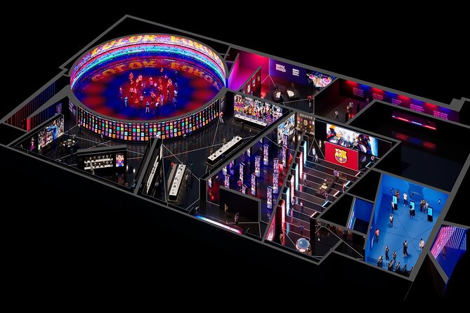 Camp Nou Immersive Tour F.C.Barcelona Museum: Open Date Ticket - Espai Barça architectural project: seeing the rebuild while you wait