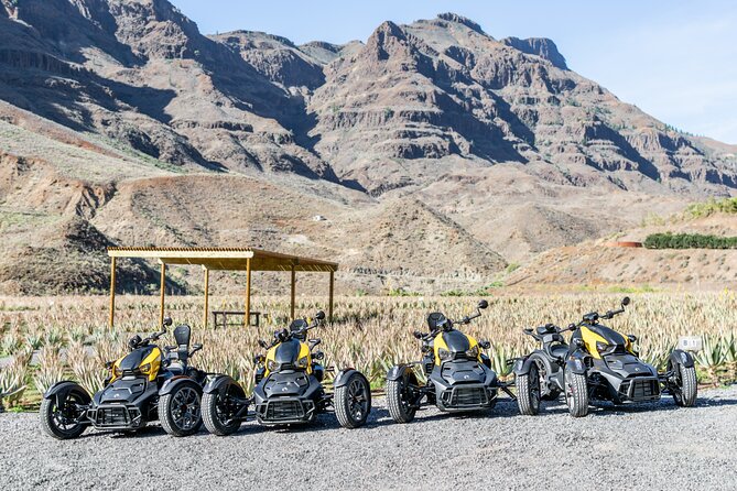 Can-am Ryker three wheels tricycle Mountain Tour (Maspalomas) - How the Small Group Format Changes Everything