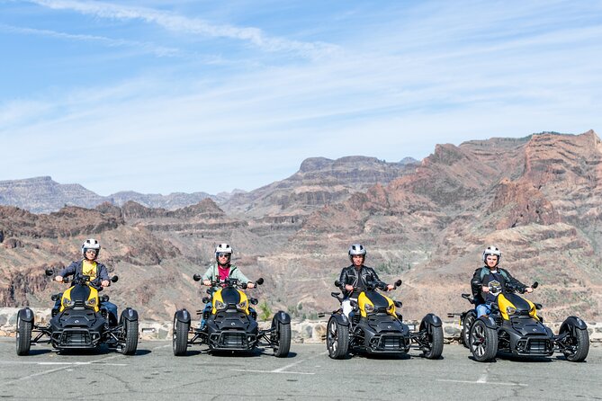 Can-am Ryker three wheels tricycle Mountain Tour (Maspalomas) - Getting Ready: What the Ride Includes (and What It Doesn’t)