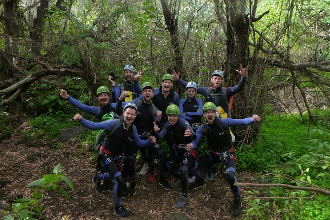 Canyoning Experience in Gran Canaria (Cernícalos canyon) - Abseils, jumps, climbing, and swimming: the fun parts you can feel in your legs