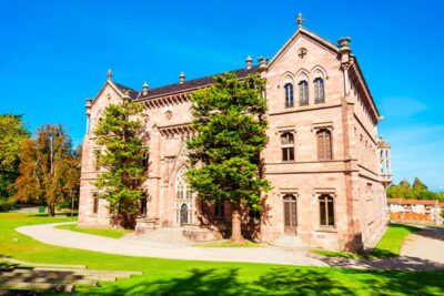 Capricho Gaudí with entrance, Santillana del Mar and Sequoia Forest - Heading to Comillas: Panoramas, Pontifical University, and Belarre Palace