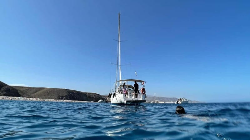 Carboneras: Cabo de Gata Caves and Los Muertos Sailing Tour - Snorkeling and swimming reality check (so you enjoy it more)