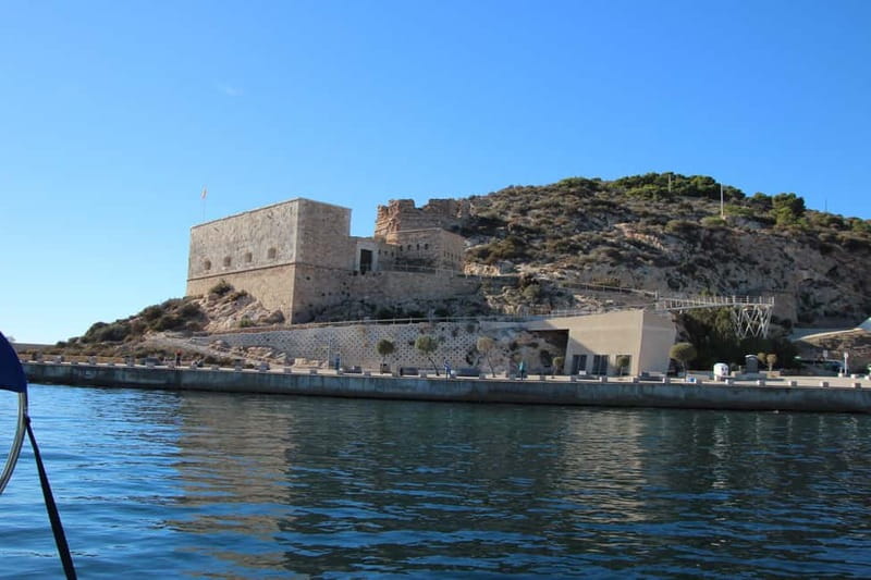 Cartagena: Guided boat tour of Cartagena and Algamecas Port - The exact route feel: port docks, Santa Lucía fishing area, and the Cortina Cove moment