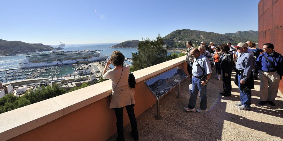 Cartagena: Roman Theater, Forum, Castle and Panoramic Lift - Roman Forum Museum (Molinete): Curia marble, Isis cults, and port life