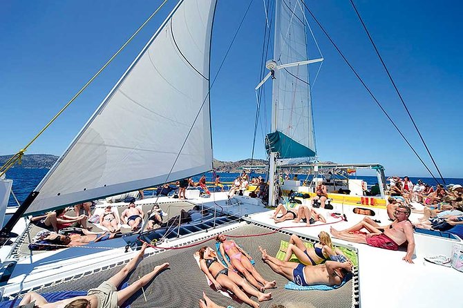 Catamaran Cruise from Port d'Alcudia with Lunch and Swim Stop - A catamaran cruise that turns Alcúdia into a day at sea