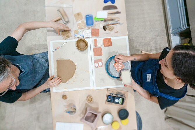 Ceramic Tiles Small Group Workshop in Barcelona - Wendy and Eric Run It Like a Friendly Studio, Not a Factory