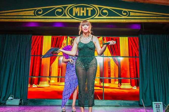 Comedy Drag Show Music Hall Tavern with Dinner - Pickup on Tenerife: Monday, Tuesday, Friday routes that simplify the night