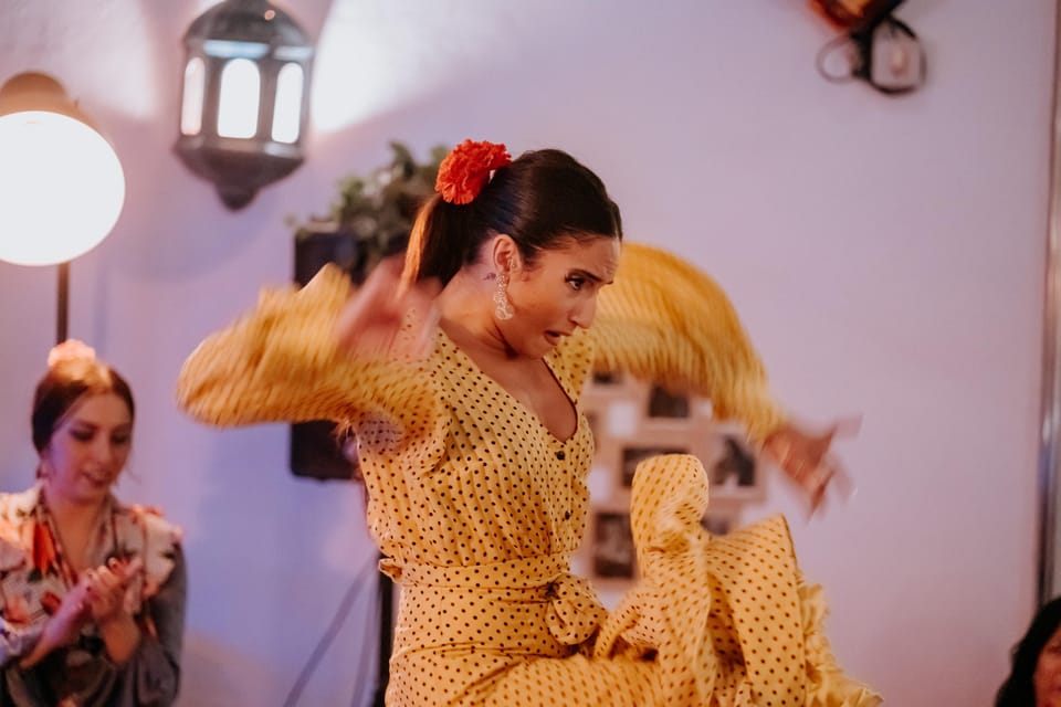Córdoba: Tablao Flamenco at Doble de Cepa with Optional Meal - What you actually see: singing, guitar, and dancers in an intimate room
