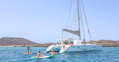 Corralejo: Adults-Only Catamaran Day Trip to Lobos Island - Pickup and sail-out: getting to the boat without stress