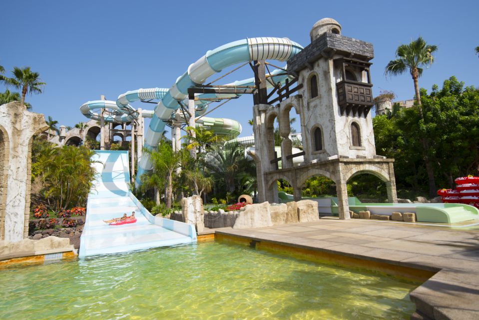 Costa Adeje: Aqualand Water Park Ticket with Dolphin Show - The water rides: from Tsunami and Cyclones to the wave pool
