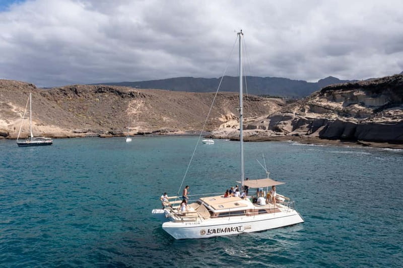 Costa Adeje: Catamaran Tour, Snorkelling, Snacks & Drinks - Getting Aboard Kalima Kat at Puerto Colón (and how to be ready)