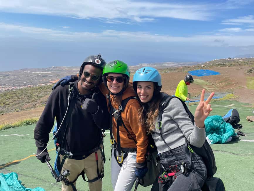 Costa Adeje: Tandem Paragliding Flight with Free Pickup - The short safety briefing: simple, not scary