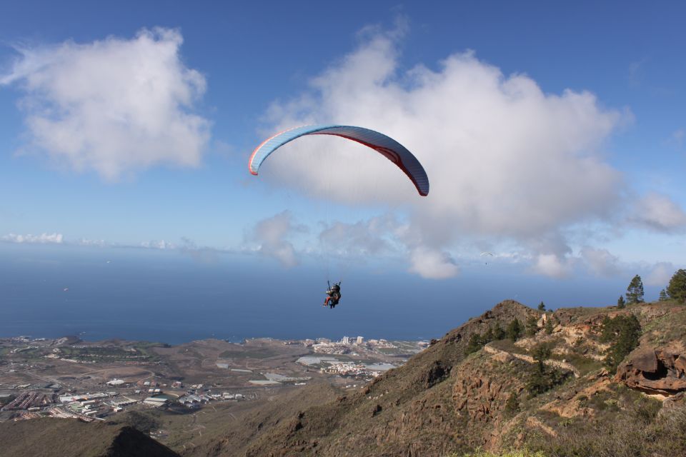 Costa Adeje: Tandem Paragliding Flight with Free Pickup - Over Costa Adeje: Atlantic coast, ravines, and canyon drama