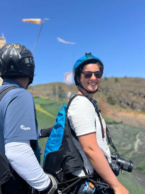 Costa Adeje: Tandem Paragliding Flight with Free Pickup - Photos and GoPro: the memory system (and the phone rule)