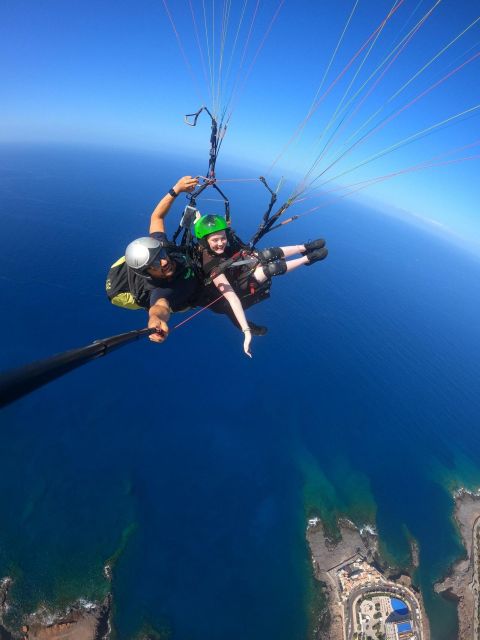 Costa Adeje: Tandem Paragliding Flight with Pickup - At the launch site: gear, briefing, and the confidence boost