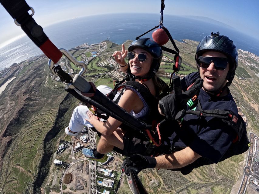 Costa Adeje: Tandem Paragliding Flight with Pickup - The actual flight: your instructor controls everything while you enjoy the wind
