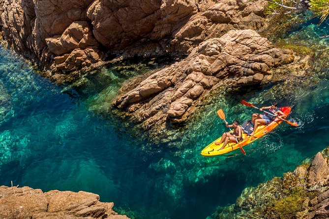 Costa Brava Kayaking and Snorkeling Small Group Tour with Lunch - Rock jumps and the thrill factor: fun, but follow the rules
