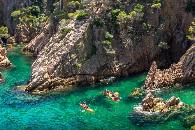 Costa Brava Kayaking and Snorkeling Small Group Tour with Lunch - Small-group promise vs. real beach logistics