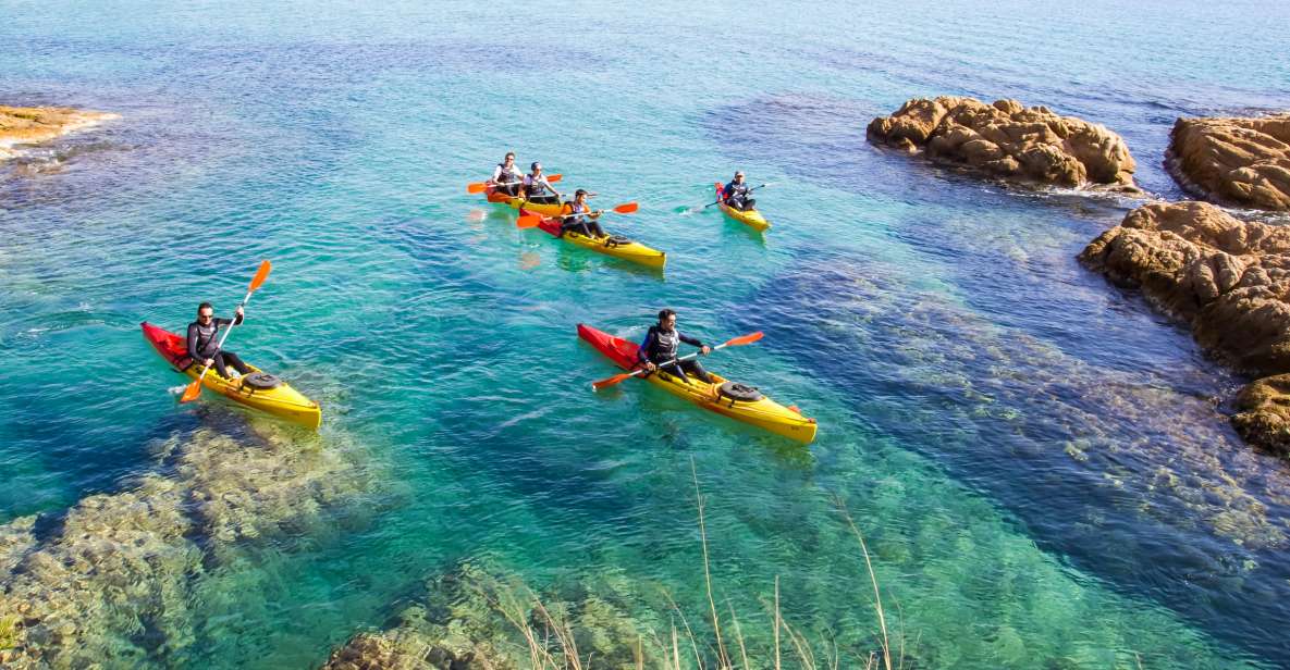 Costa Brava: Sea Caves Kayaking and Snorkeling Tour - Key highlights at a glance