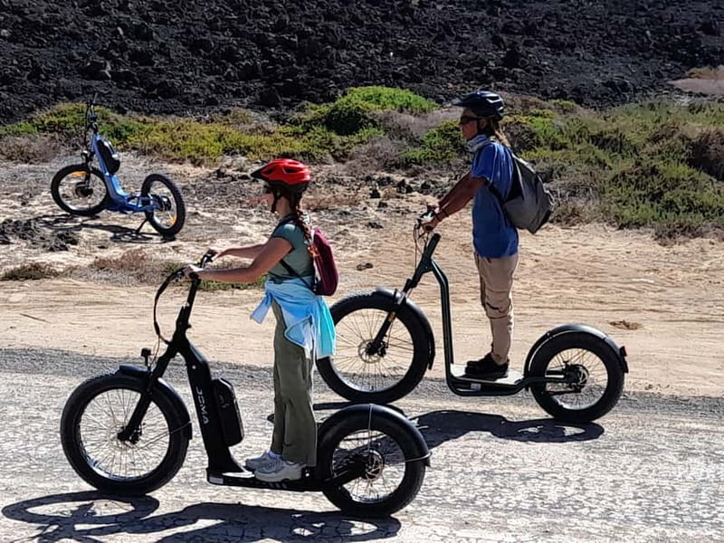 Costa Calma: E-bike Tour/E-scooter - The 3-hour route: east coast, west coast, and coastline photo stops that actually matter