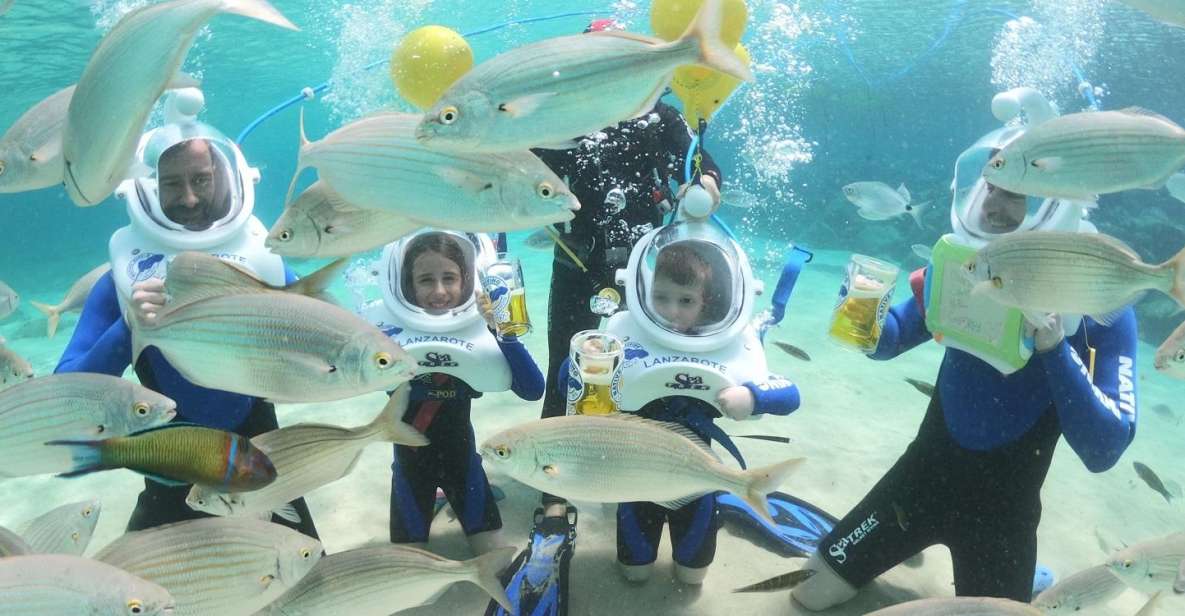 Costa Teguise : Underwater Sea Trek Experience - How the 30-minute experience runs on the day