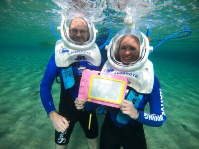 Costa Teguise : Underwater Sea Trek Experience - The helmet and air system: why it works