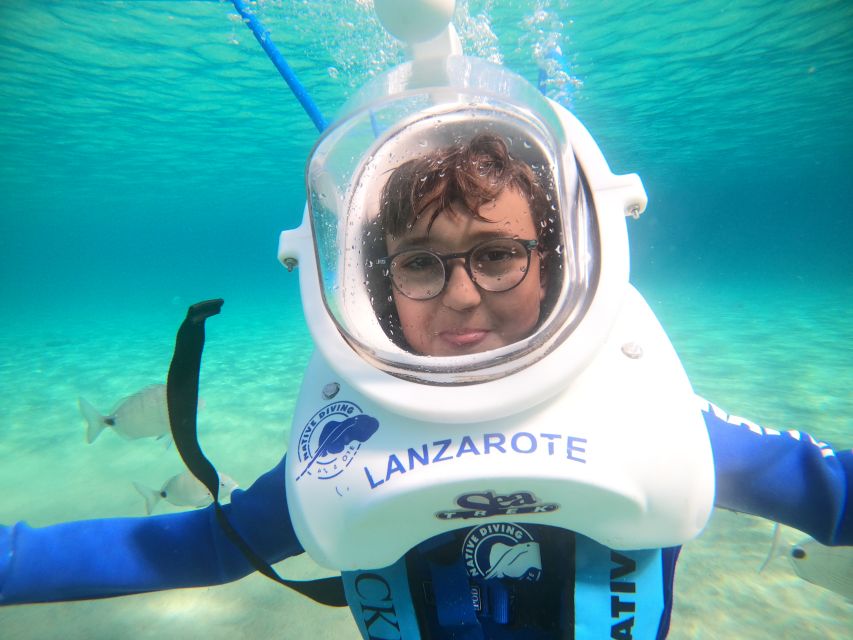 Costa Teguise : Underwater Sea Trek Experience - Guides who keep you safe and laughing (Jose Luis, Victor, Danny)
