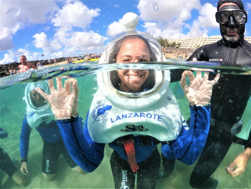 Costa Teguise : Underwater Sea Trek Experience - Cameras are banned. Here’s how to handle that choice
