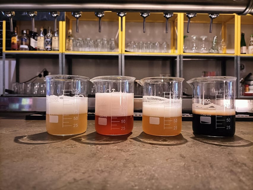 Craft Beer Tasting and tapas in Valencia - Your 90-minute game plan: 4 beers, 4 tapas, one pairing thread