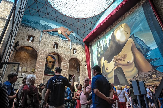 Dali Museum, House & Cadaques Small Group Tour from Barcelona - Dalí Theatre-Museum in Figueres: egg roofs and a museum built like a show