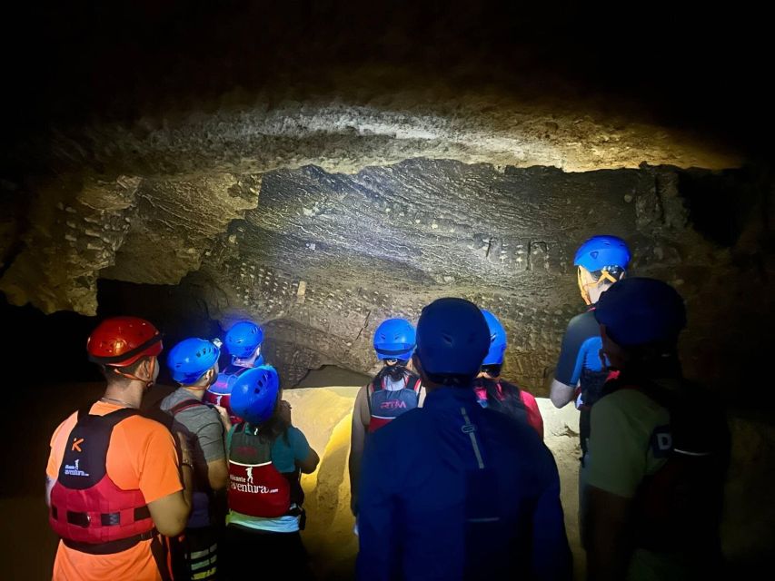 Dénia: Cova Tallada kayak trip - The cave walk: what to expect under headgear