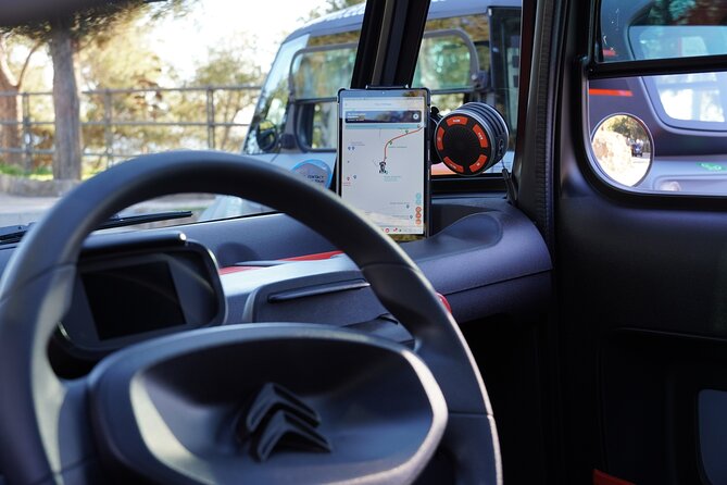 Discover the Treasure Cave: Unique Electric Car Tour in Málaga - Electric Citroën orientation and how the guides keep your group together