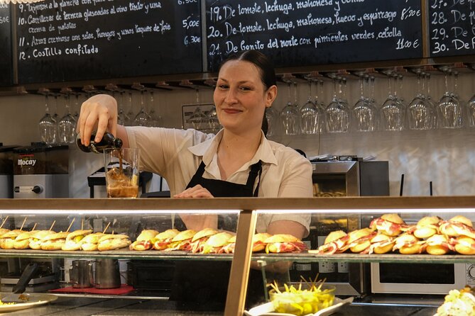 Eating San Sebastian: Beyond Pintxos Tour - Pintxo street time: choosing on Fermin Calbeton Kalea
