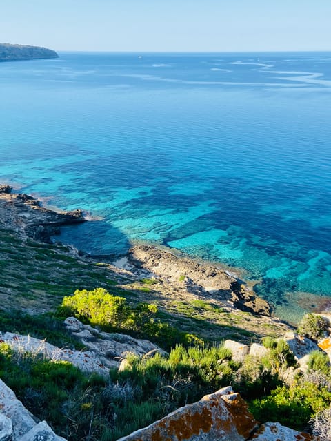 El Arenal: Private Mallorca Boat Rental (No License Needed) - Cala Blava: the marine-reserve start and what to do there
