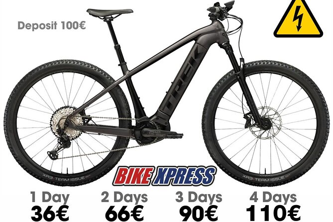 Electric Mountain Bike Rental Tenerife - Support You Can Use Mid-Day (Phone or WhatsApp)