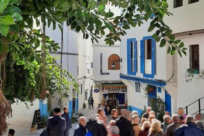 Essential Tangier excursion 1 day - Place Faro and Plaza de los Cañones: a viewpoint breather