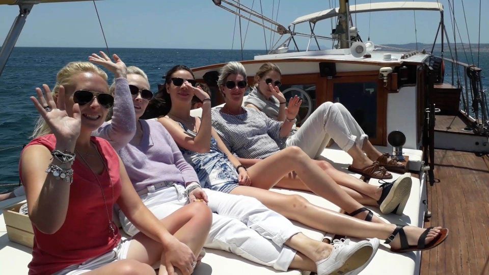 Estepona: Dolphin Watching Sailboat Cruise with Drink - The Swim Stop in the Mediterranean (Snorkel Optional, Timing Depends)