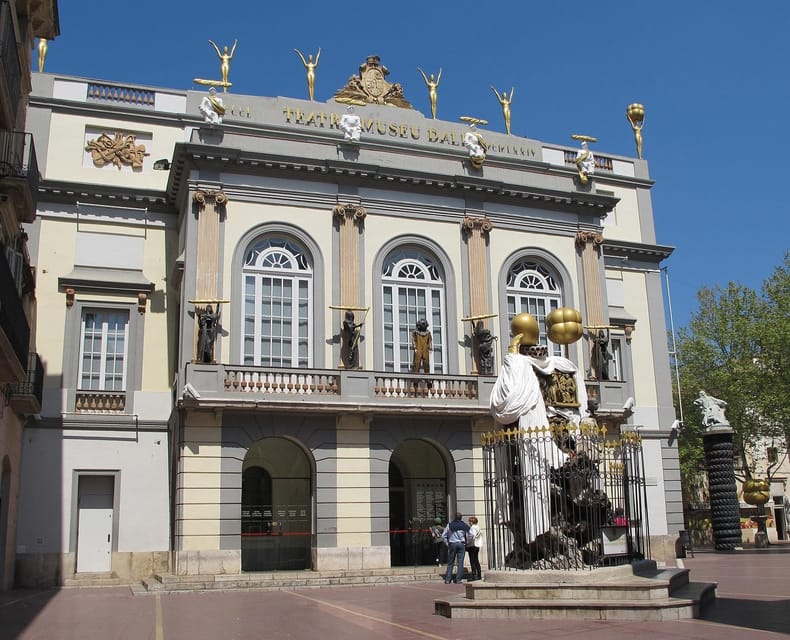 Figueres: Dalí Theatre-Museum Entry Ticket - Dalí’s Figueres Museum Exterior: Eggs, Golden Statues, and the Dome