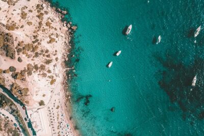 Formentera & Espalmador: Full-Day Private Sailboat Trip - Playa de Ses Illetes: 360 views and swim-and-snorkel time