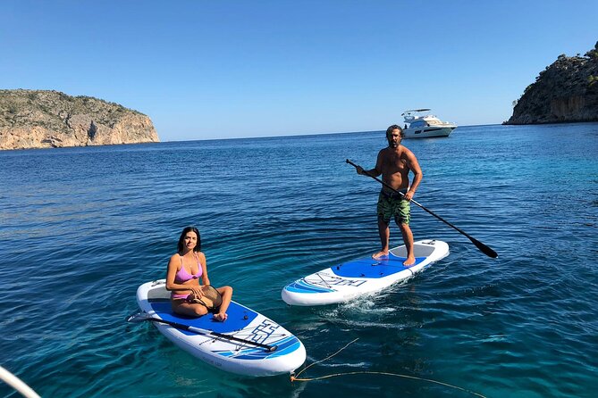 Formentera & Ibiza Small Group Trip by Catamaran - Snorkel + SUP gear: included, and actually usable