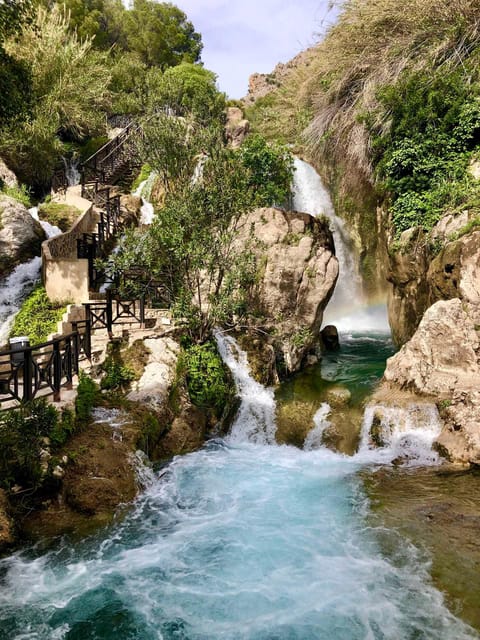 From Alicante/Benidorm: Guadalest & Algar Waterfalls Tour - Algar Waterfalls: Cooling Off in Natural Pools on the Algar River
