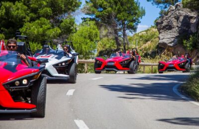 From Andratx: Formula Sunset Driving Tour - Where it starts: the meeting point and getting ready