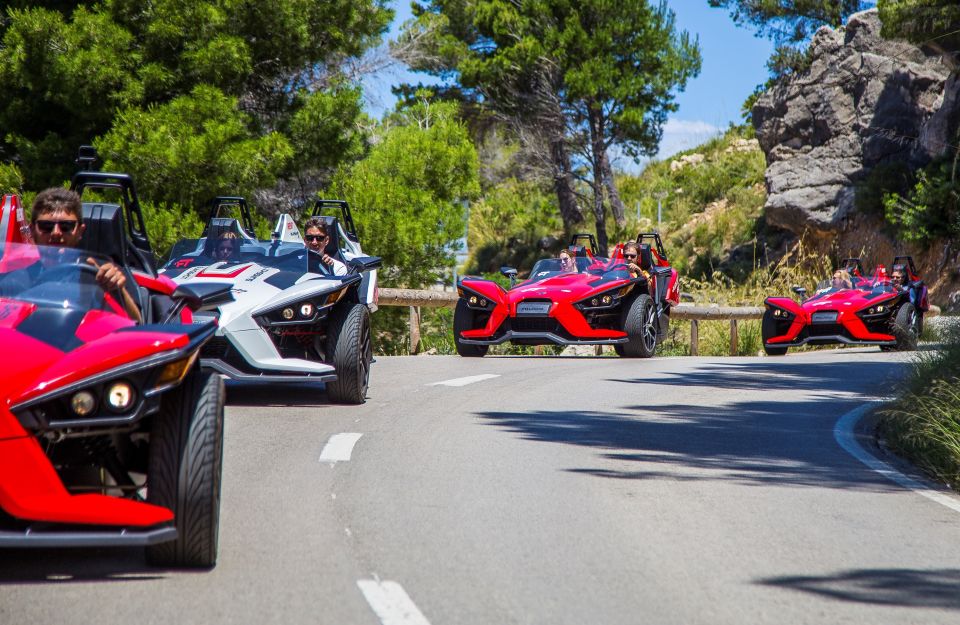 From Andratx: Formula Sunset Driving Tour - Where it starts: the meeting point and getting ready