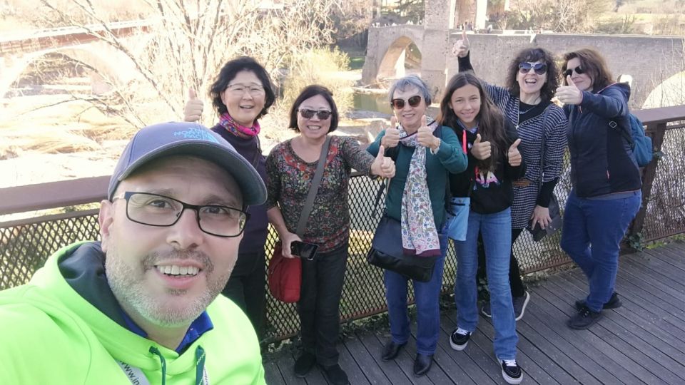 From Barcelona: Besalú & Medieval Towns Tour w/ Hotel Pickup - Garrotxa volcanic views on the drive to Castellfollit de la Roca