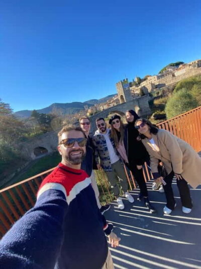 From Barcelona: Girona, Besalú & Medieval Villages Day Trip - Meeting in Barcelona and the minivan ride that keeps you sane