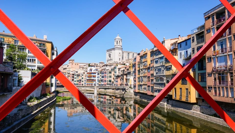From Barcelona: Girona Guided Tour & Dalí Museum in Figueres - Onyar River photos and the iconic Girona feel
