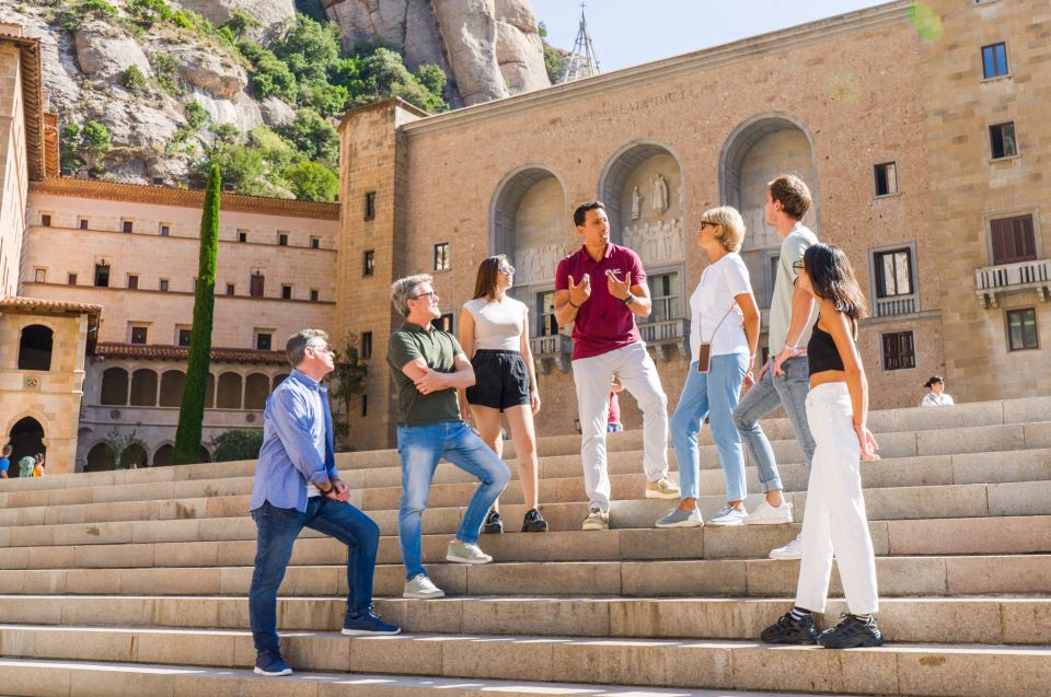 From Barcelona: Half-Day Montserrat Small Group Guided Tour - The 45-Minute Guided Segment: Market Stops and Getting Oriented